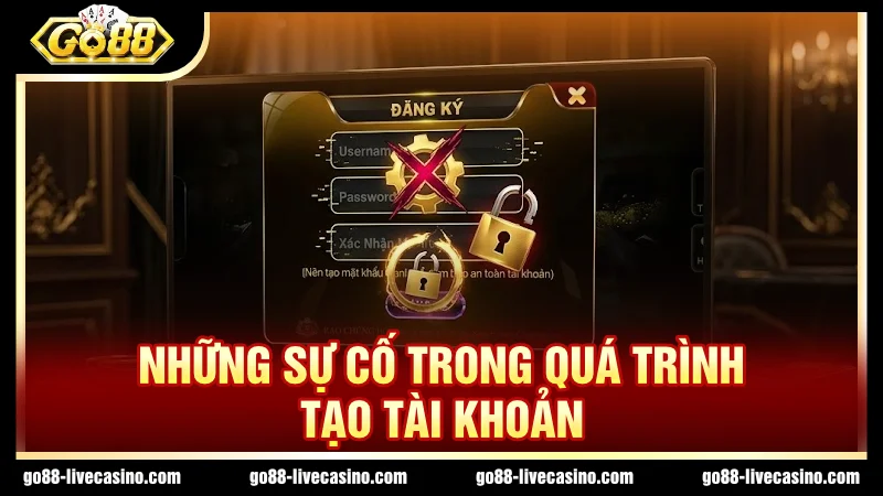 Xử lý sự cố trong việc đăng ký tài khoản cá cược