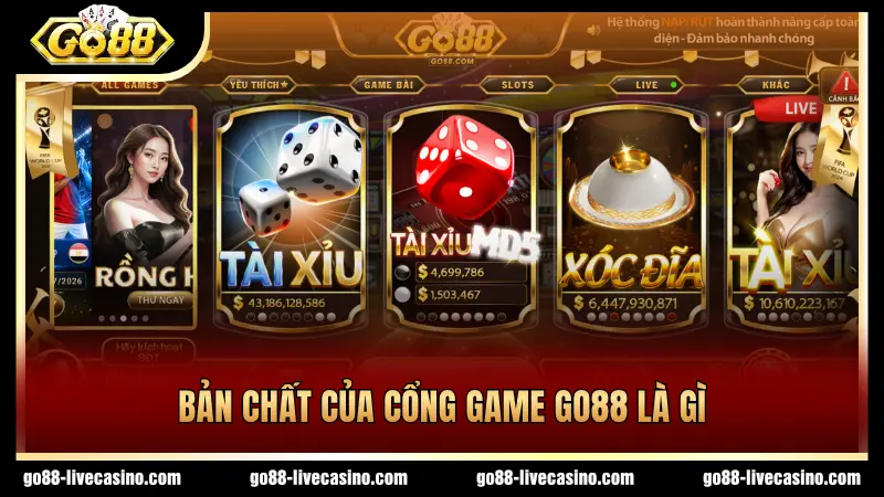 Tìm hiểu bản chất cổng game GO88 là gì 
